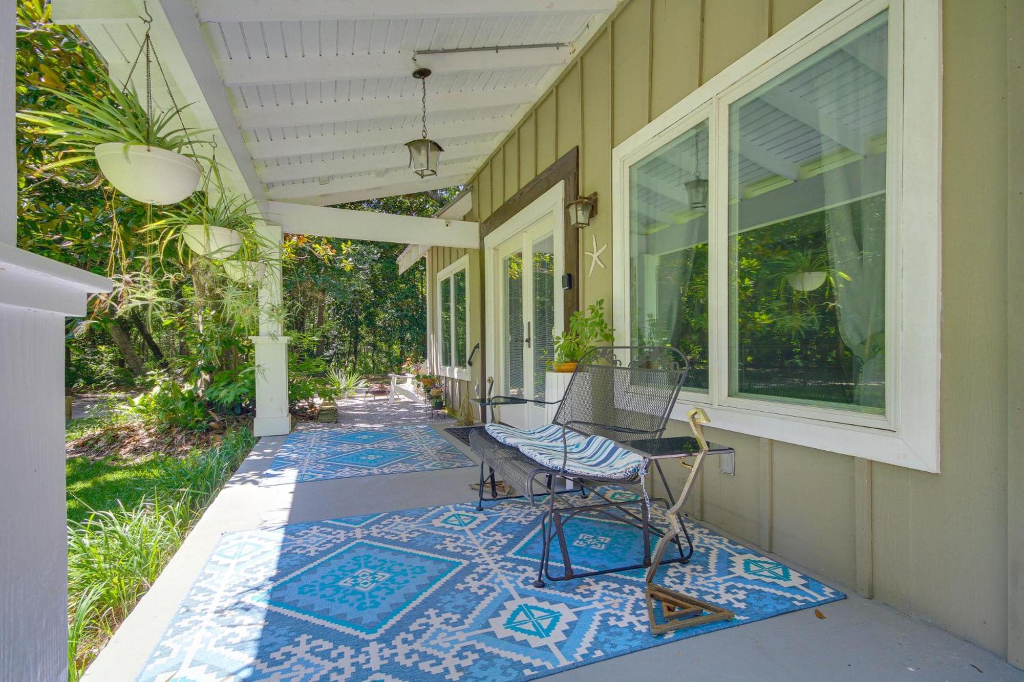 Historic Biloxi Bay Cottage With Beautiful View Ocean Springs Exteriör bild