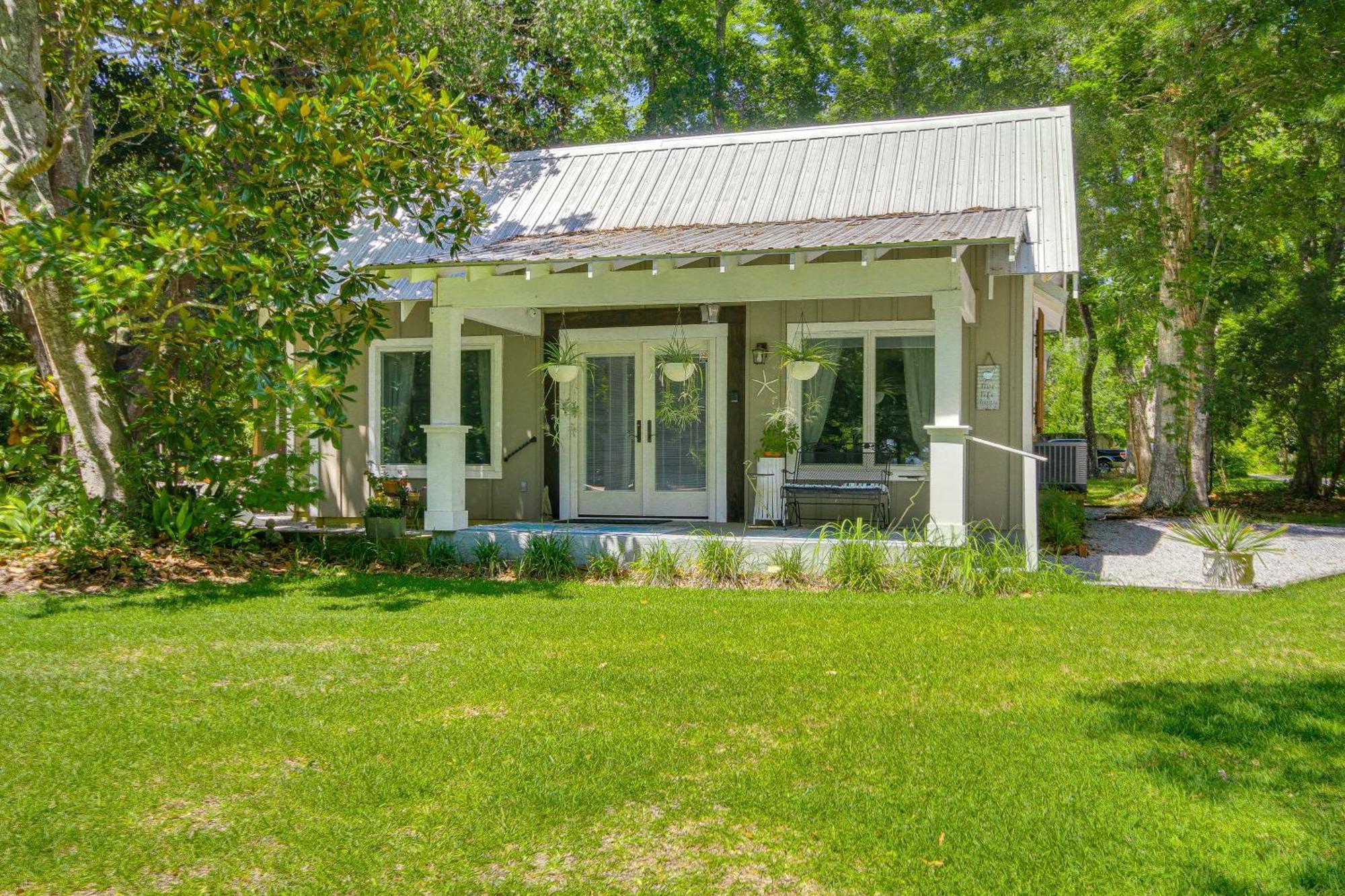 Historic Biloxi Bay Cottage With Beautiful View Ocean Springs Exteriör bild