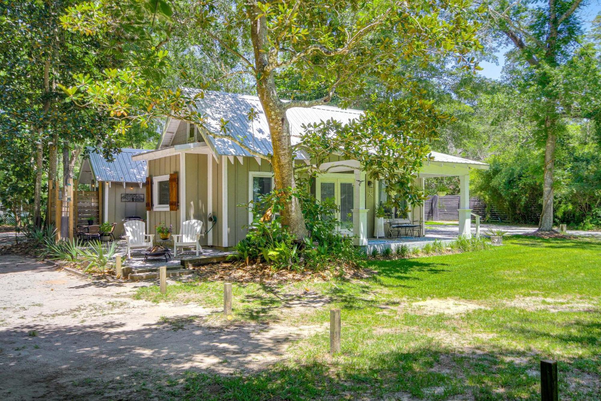 Historic Biloxi Bay Cottage With Beautiful View Ocean Springs Exteriör bild